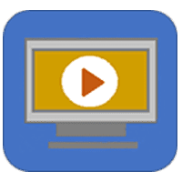 Webinar, video, audio icon