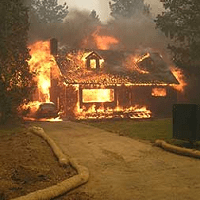 House on fire