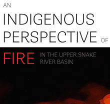 Indigenous fire booklet cover