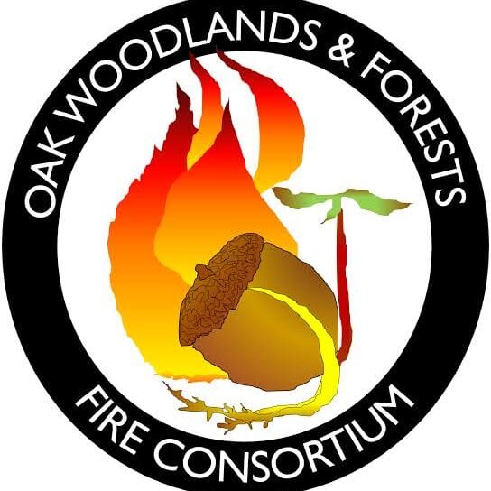 Logo for the Oak Woodlands and Forests Fire Consortium